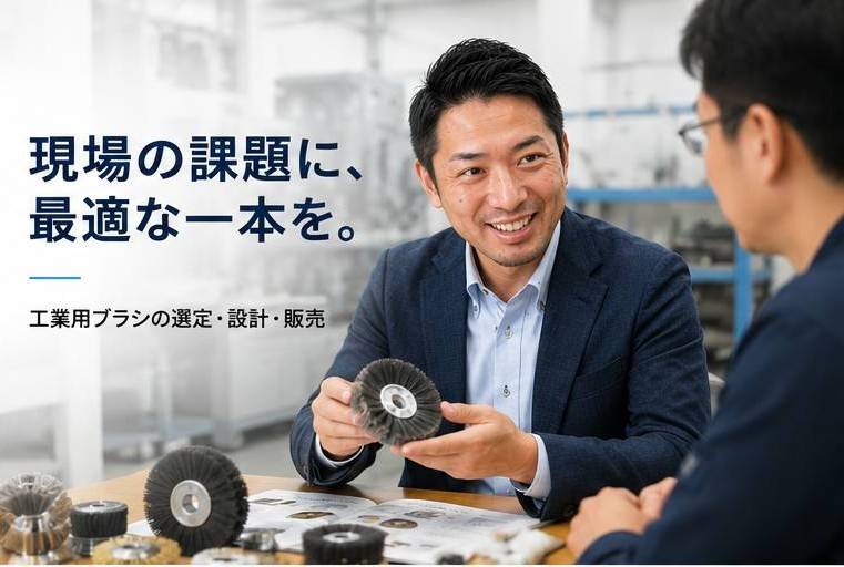 工業用ブラシの選定・設計・販売